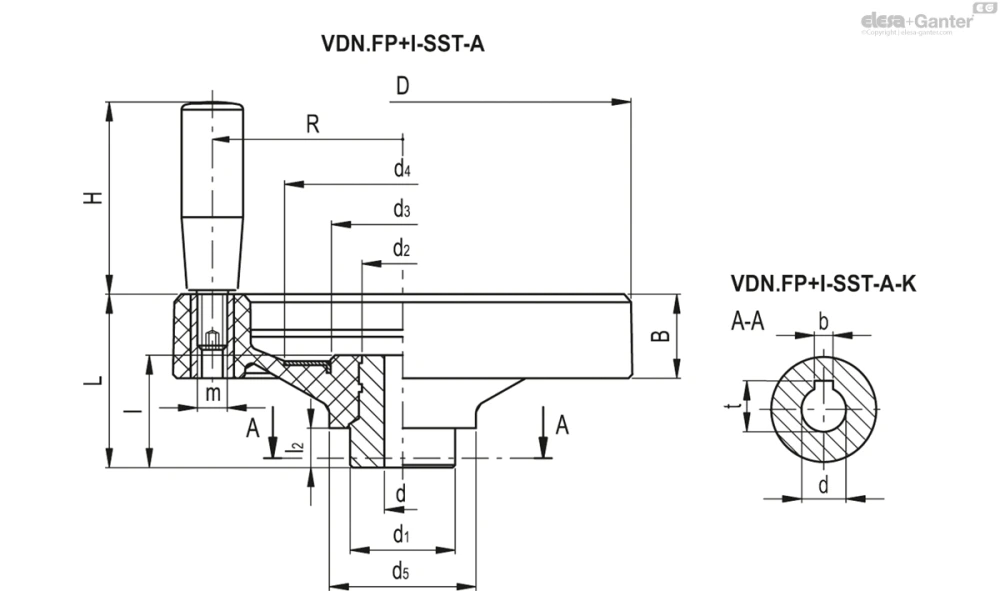 Чертёж VDN.FP+I-SST-A