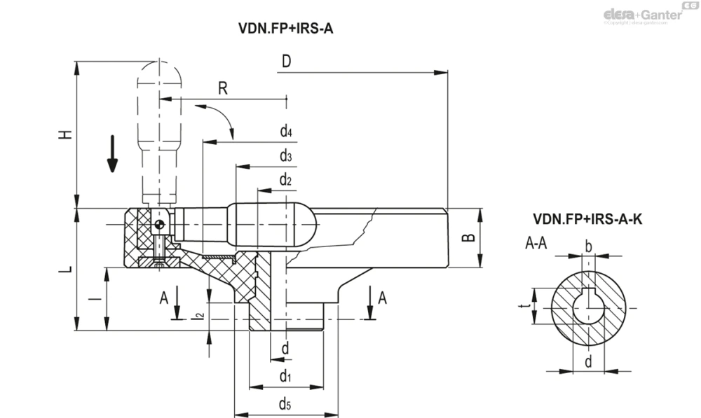 Чертёж VDN.FP+IRS-A