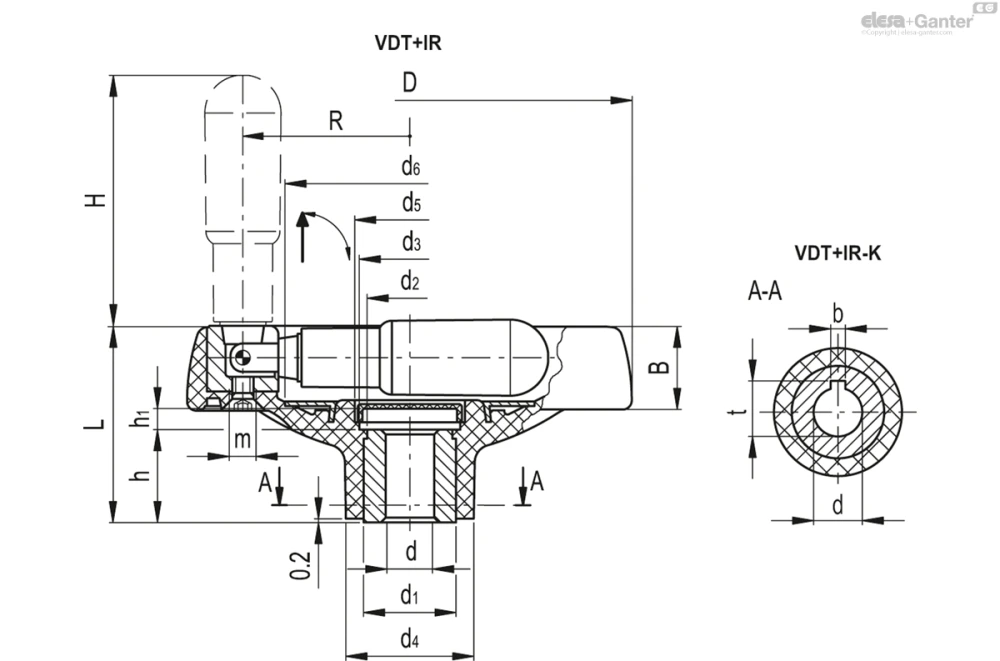 Чертёж VDT+IR