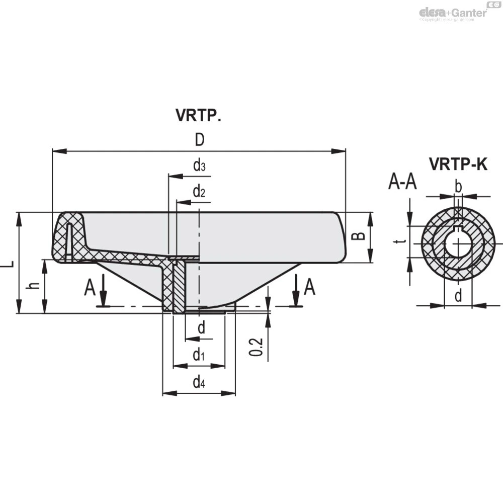 Чертёж VRTP.