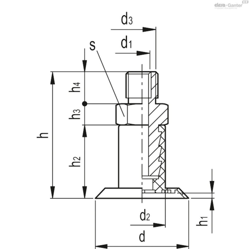 Чертёж VVA-30-L-T-N