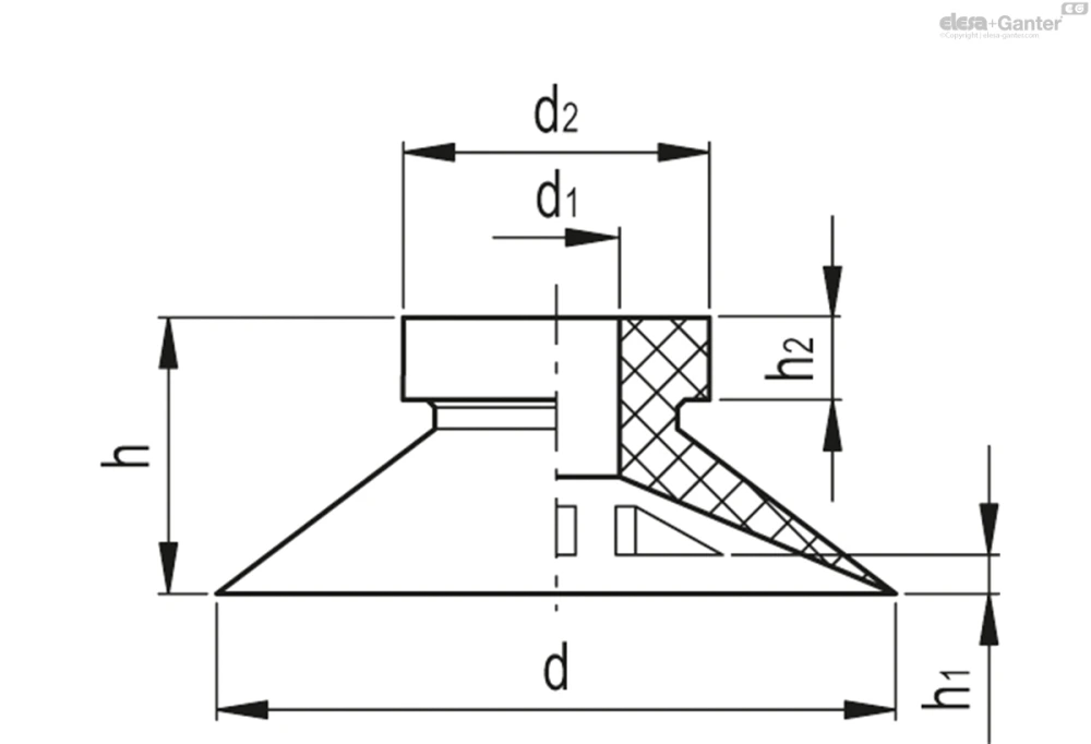 Чертёж VVA-50-N
