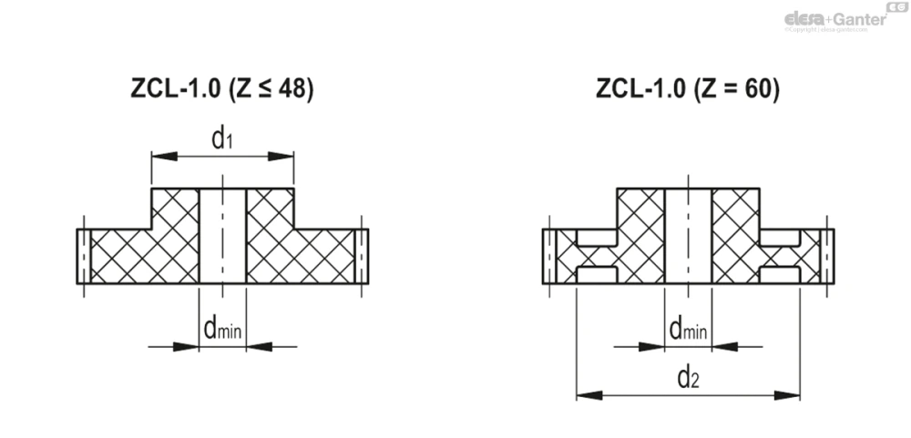 Чертёж ZCL-1.0-VD
