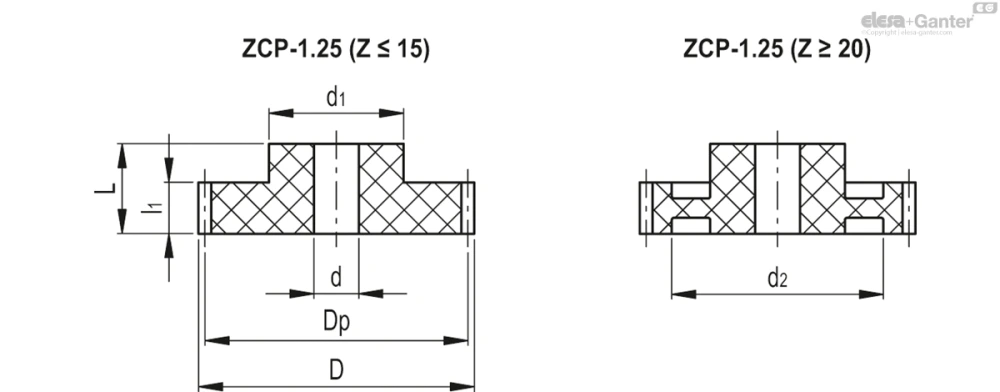 Чертёж ZCP-1.25