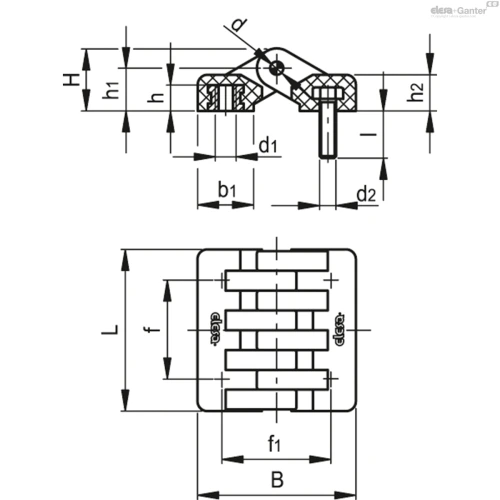 Схема CFA-B-p