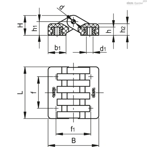 Схема CFA-B