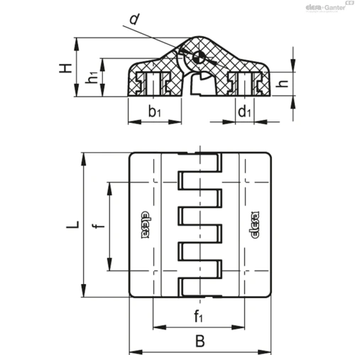 Схема CFA-F-B