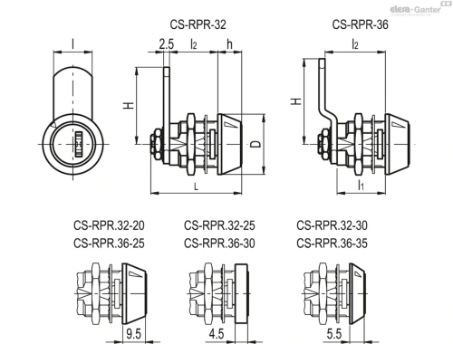 Схема CS-RPR.