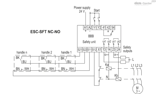 Схема ESC-SFT-C-A