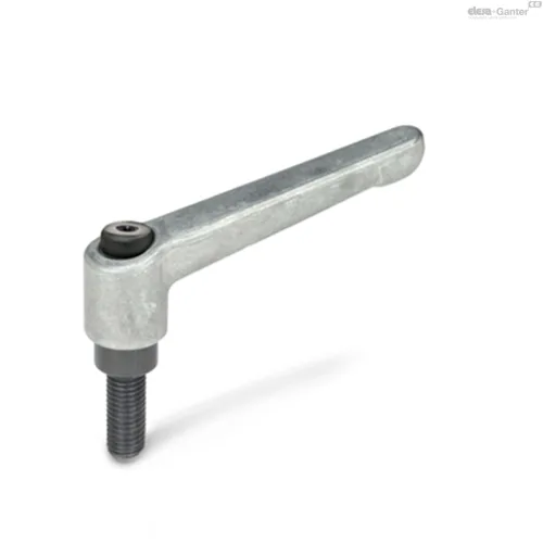 GN 300-30-M3-8-RH — Регулируемые ручки рычажного типа