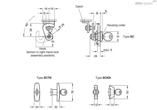 Схема GN 115.8-L-SST-SCKN