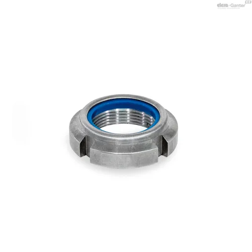 GN 1804.1-M15x1-NI — Контргайки со шлицами