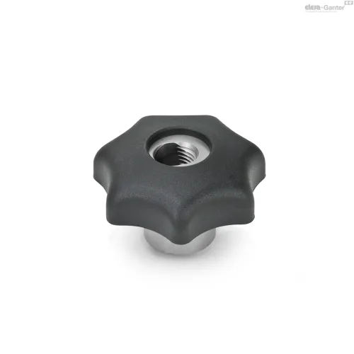 GN 6336.3-63-M12-NI — Быстросъемные лепестковые ручки