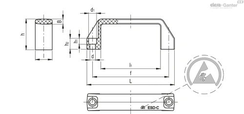 Схема M.443 ESD